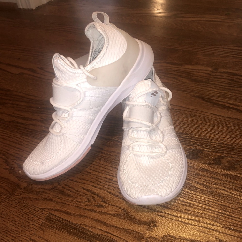 White Fabletics shoes
